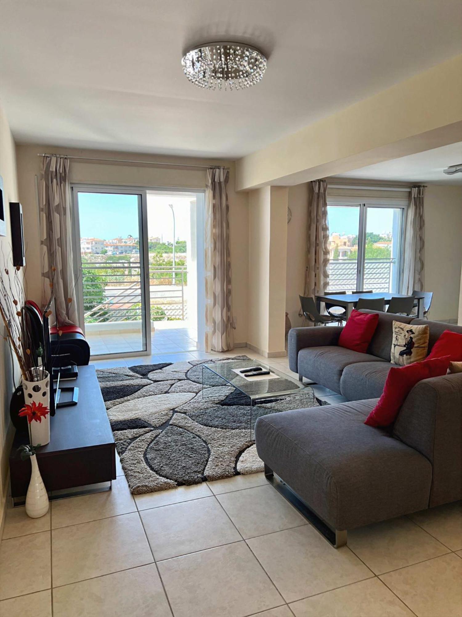 Spacious Sea View Apartment Klorakas Exterior foto